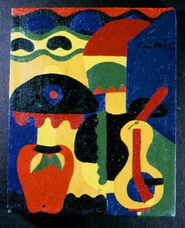 'Guitar Lesson,' 1974