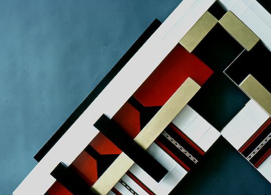 detail of 'Red and Black'