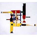 'Childhood's Labyrinth,' 1995-2000, two views, 31K