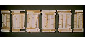 'Architectural Fragmentations,' 1982, two views, 60K