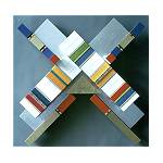 'Gold Center,' 1986, two views, 74K