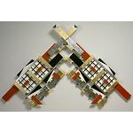 'Ascending Triangles,' 1988, two views, 49K