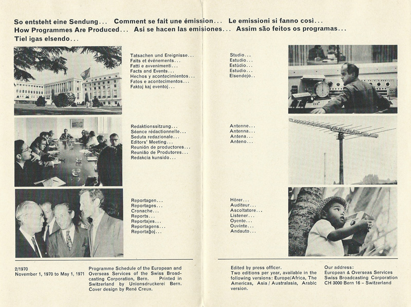 1970 SBC Switzerland