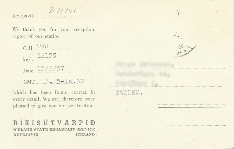 Voice of Iceland 1957