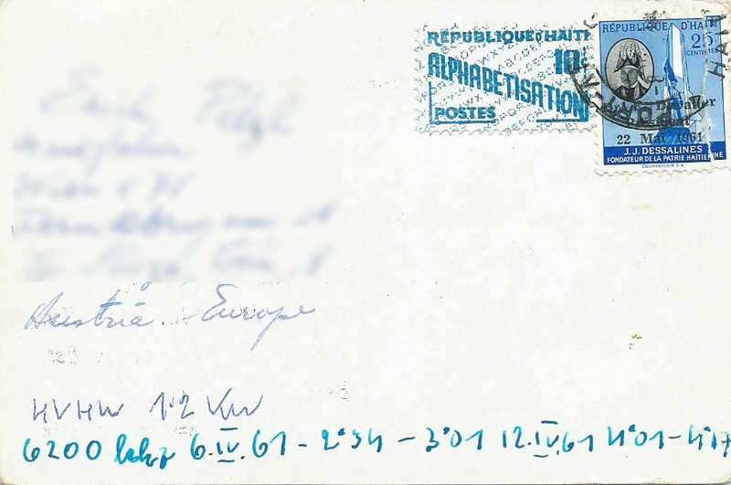 4VHW, Radio Haiti, 1961