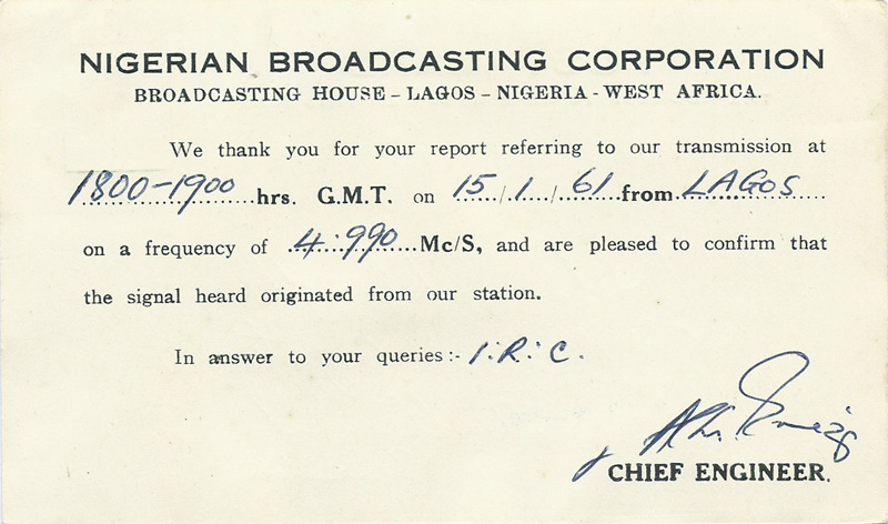 Nigeria 1961