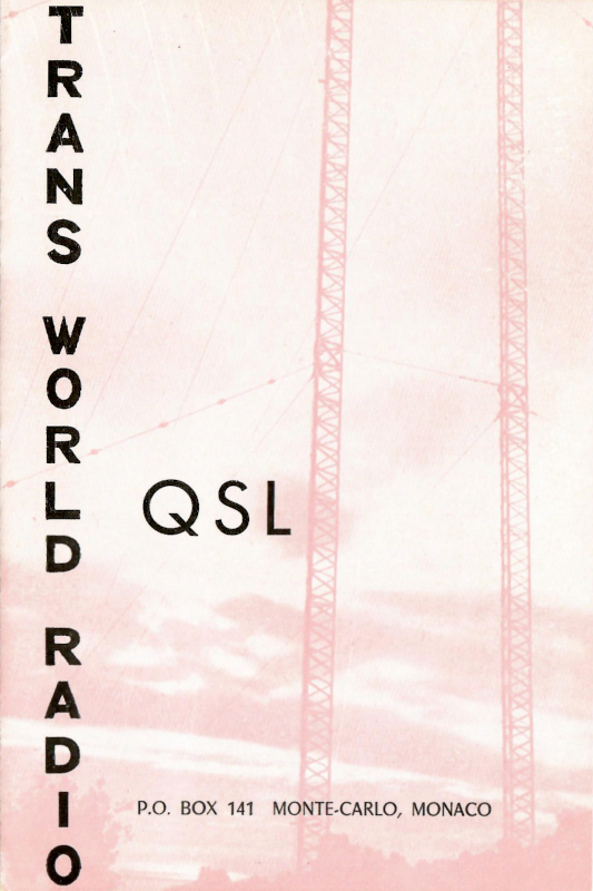 TWR Monaco 1963