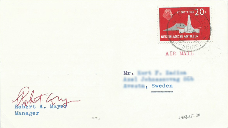 PJD2 Netherlands West Indies, 1965