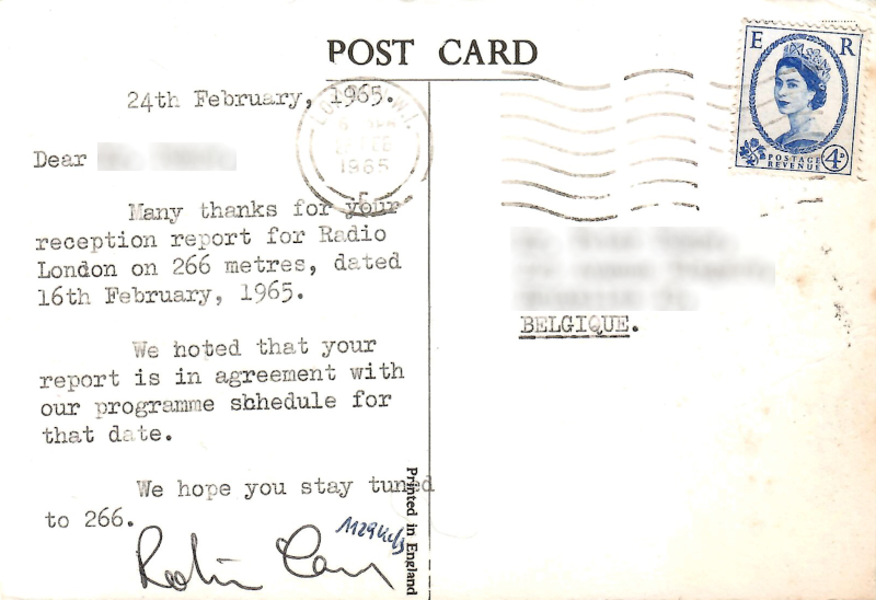 Radio London, 1965