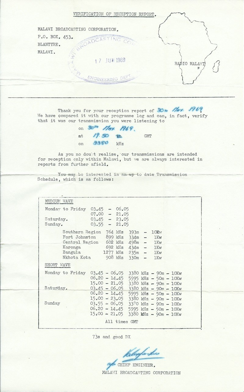 Malawi 1969