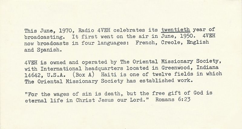 Haiti 1970