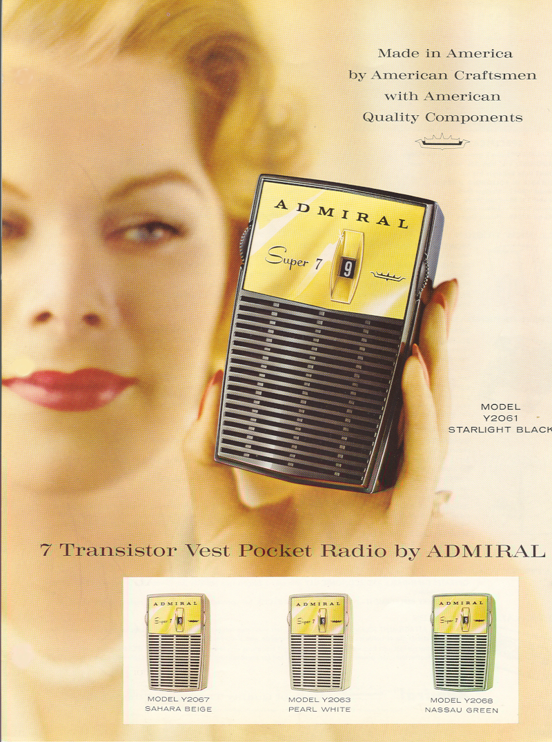 1960 Admiral Y2068 