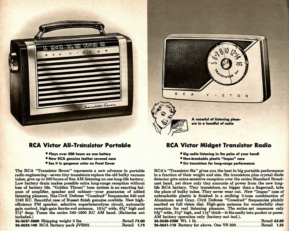 1956 Continental Products catalog, first_RCAs