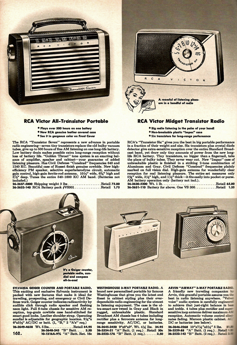 1956 Continental Products catalog, first_RCAs