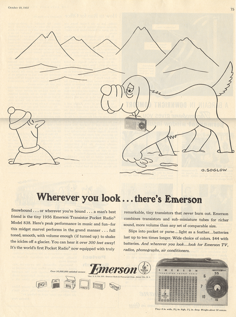Emerson 838 ad