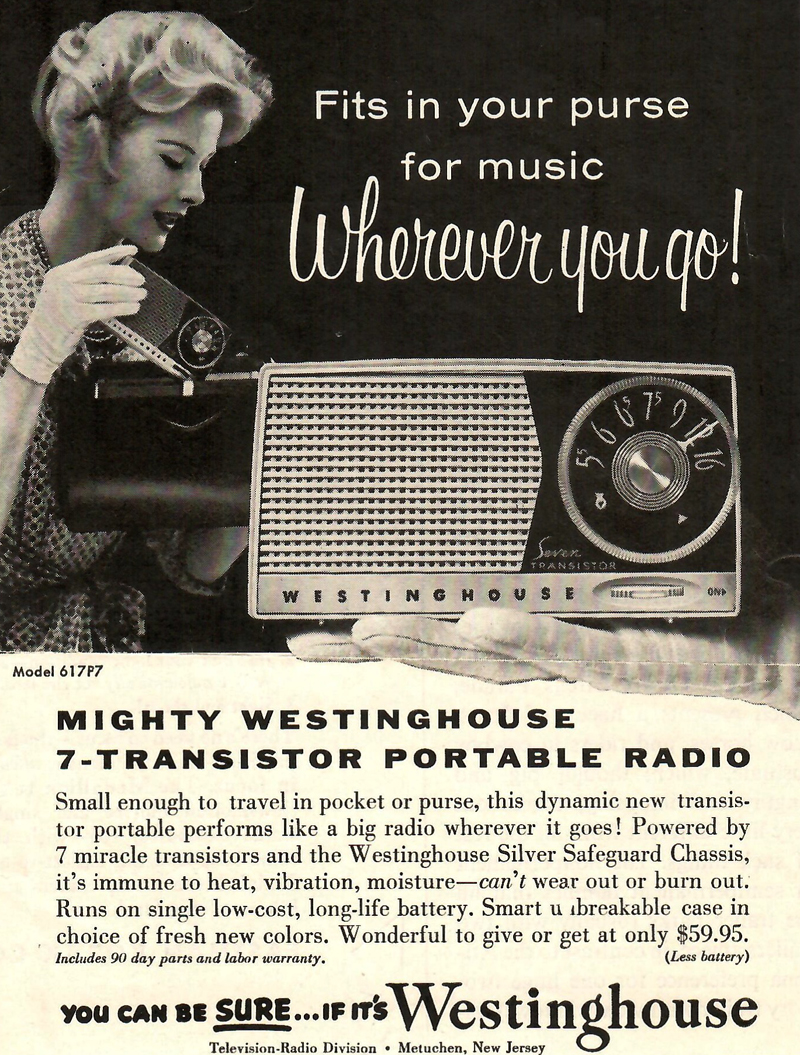 Westinghouse 7-transistor radio