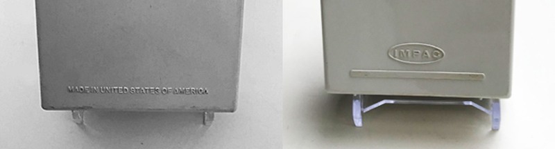 RCA back faces