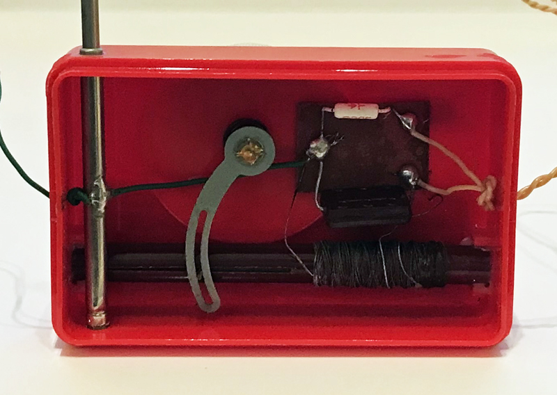 Arrow Germanium diode radio chassis