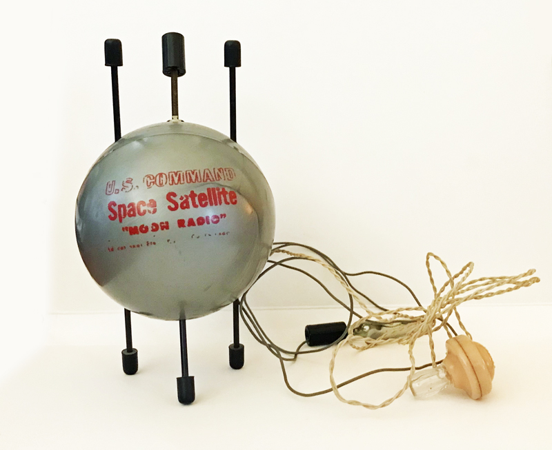 U.S. Command Space Satellite Moon Radio Germanium diode radio