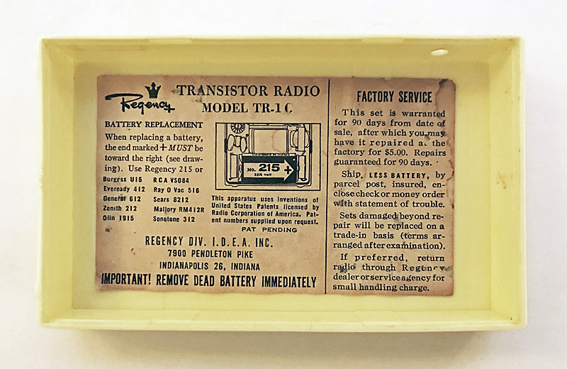 Regency TR-1G