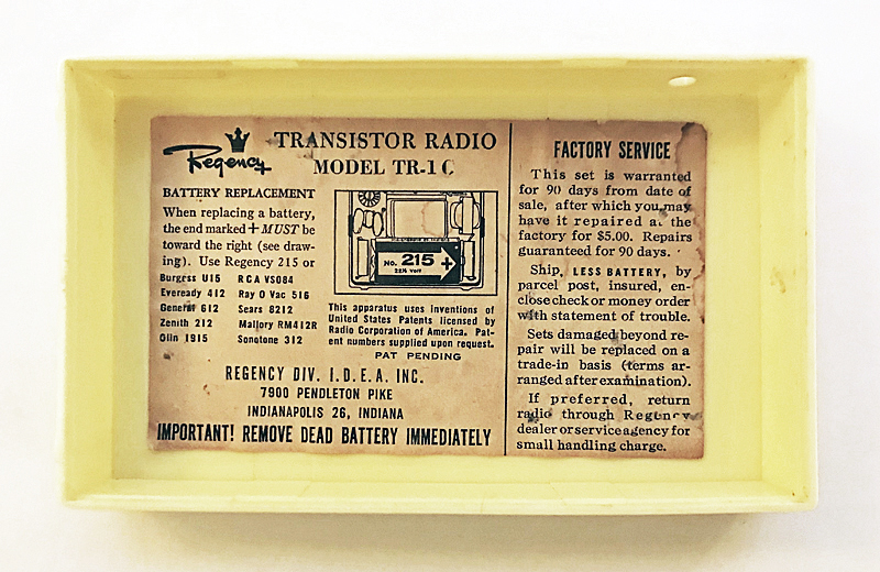Regency TR-1G