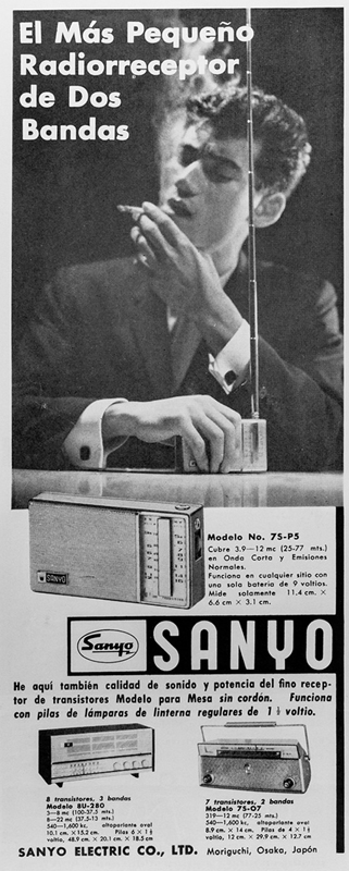 Sanyo Sanyo 7S-P5 advertisement