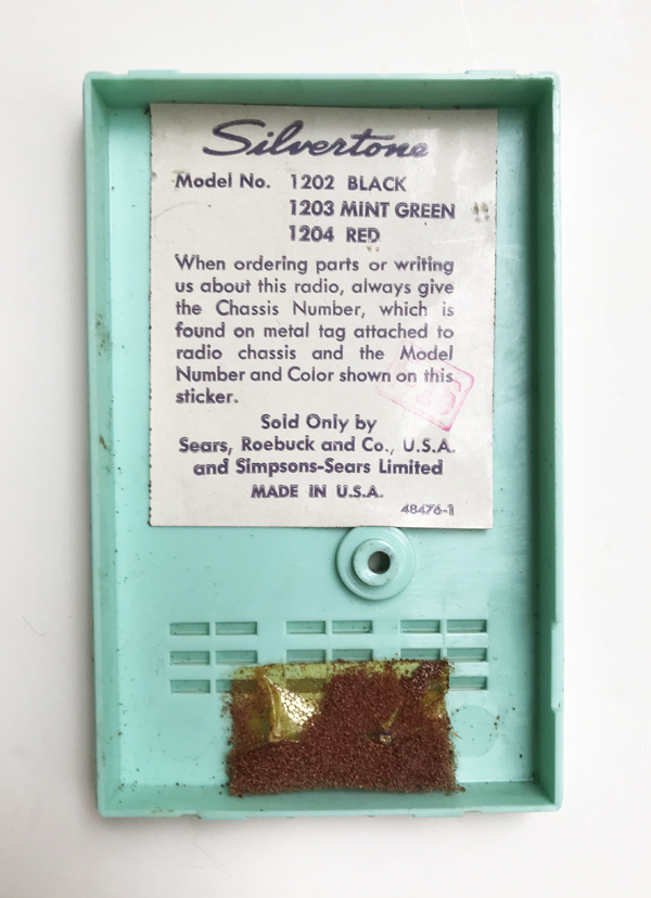 Silvertone 1203