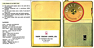 Sony TR-63 booklet