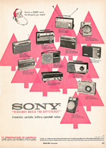 Sony Esquire ad