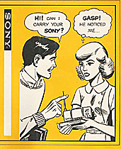 Sony book cover