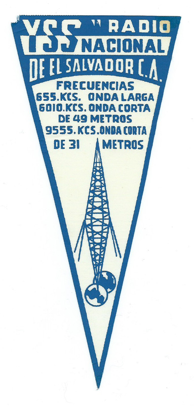 1970 YSS El Salvador pennant