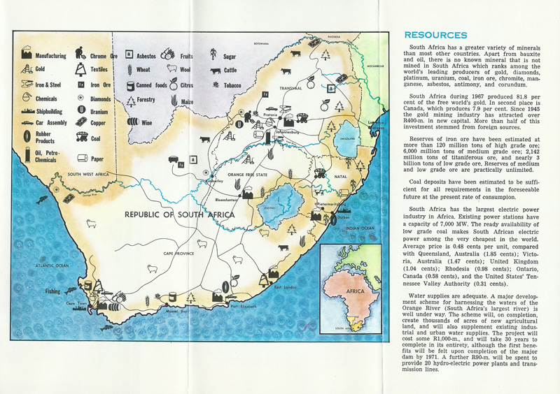 1970 Radio RSA South Africa 