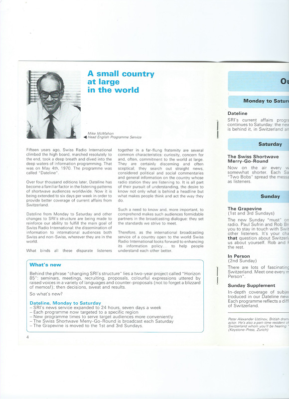 1985 SBC Switzerland