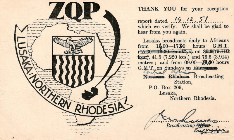 Northern Rhodesia, 1951