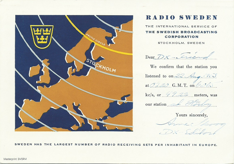 Sweden 1953