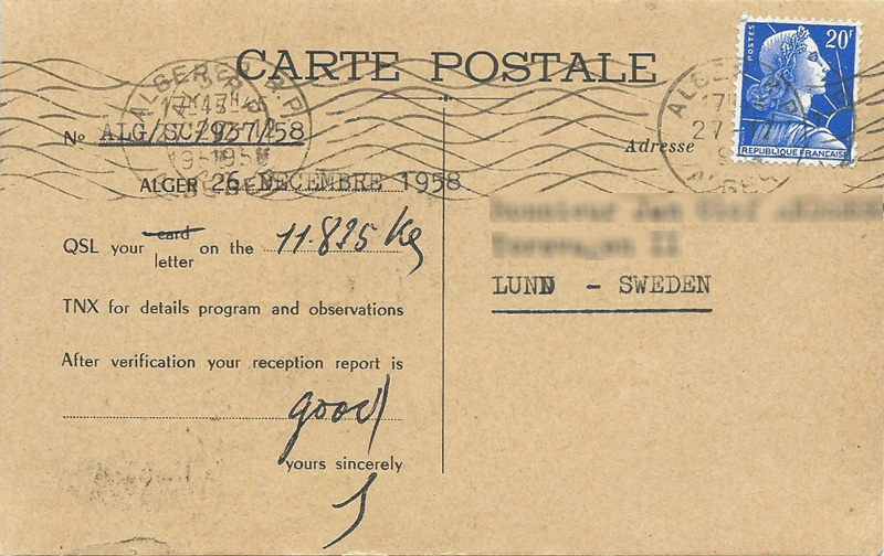 Algeria 1958
