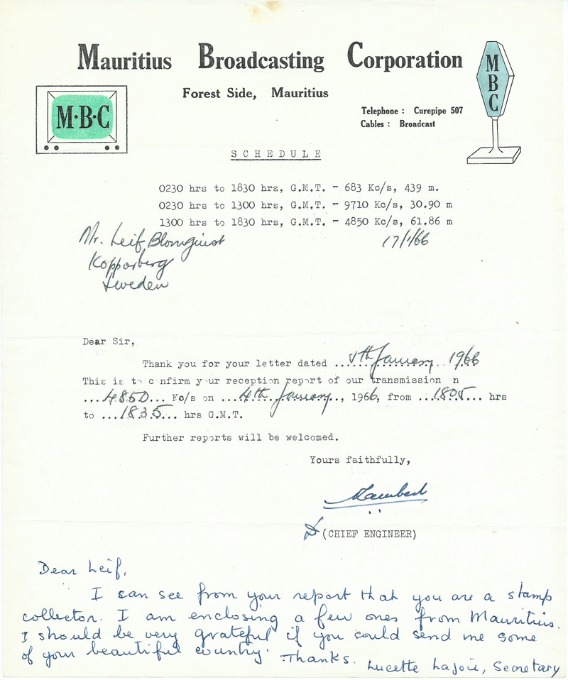 Mauritius 1966