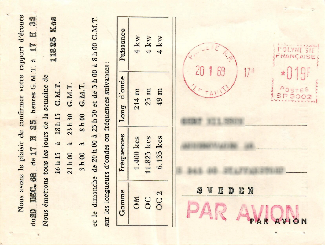 Tahiti 1968