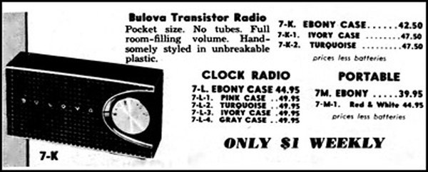 Bulova 290P advertisement