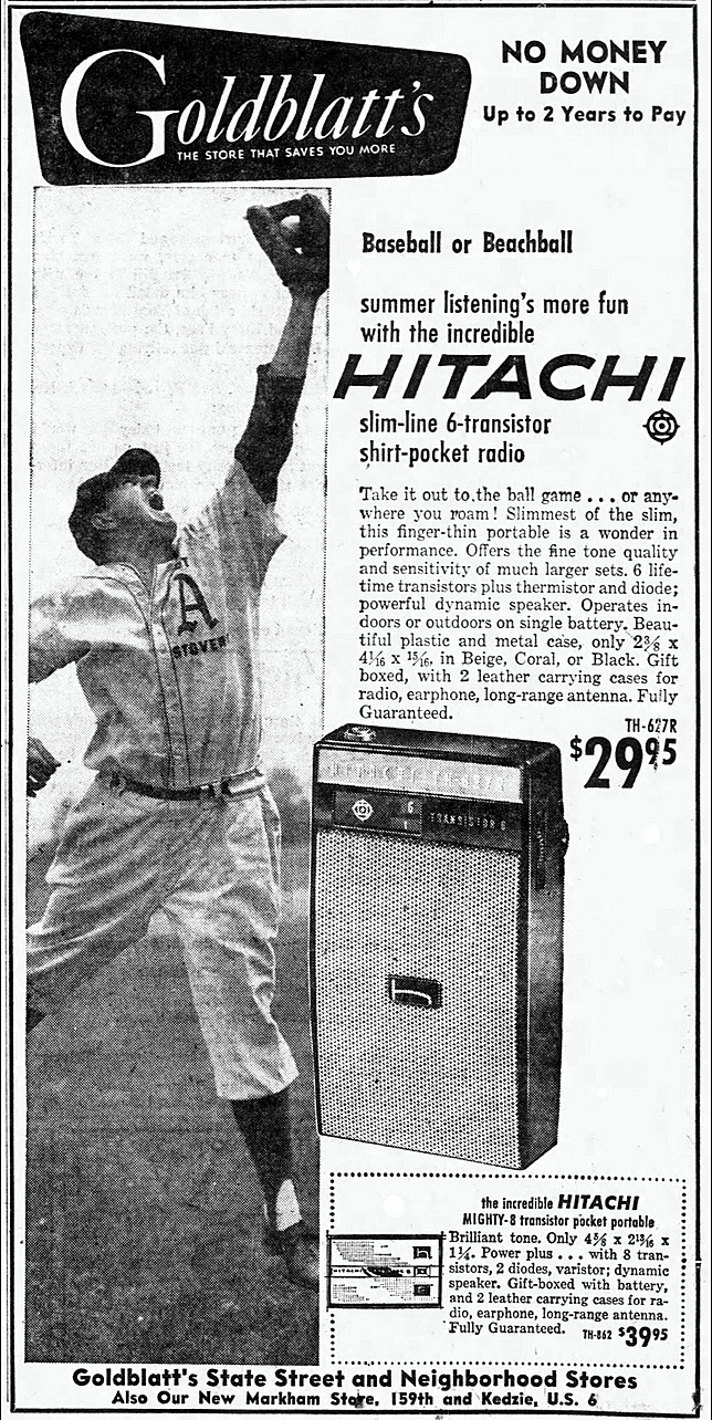 Hitachi TH-627R ad