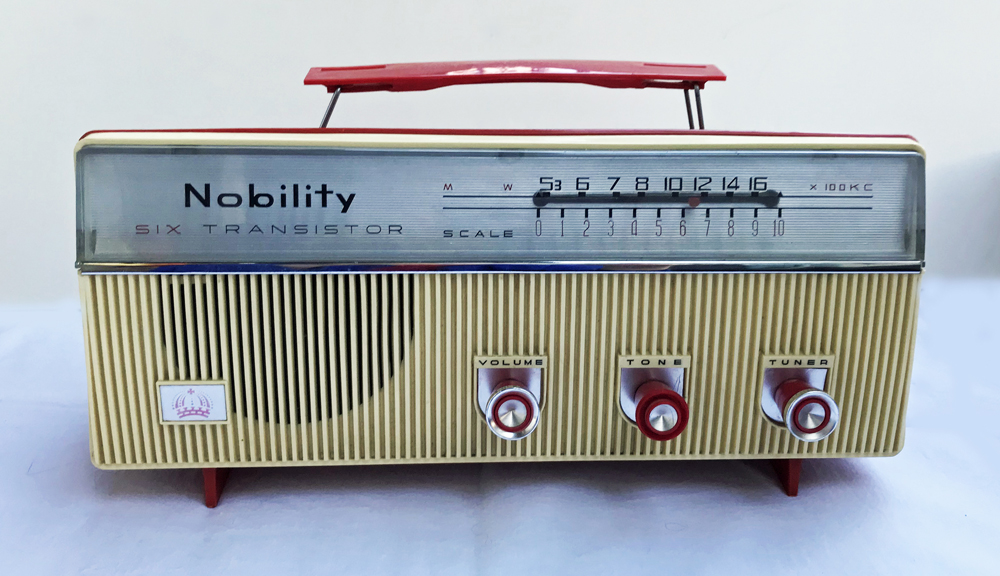 Nobility tabletop transistor radio