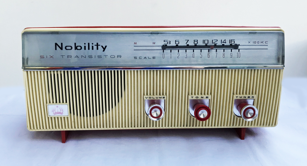 Nobility tabletop transistor radio