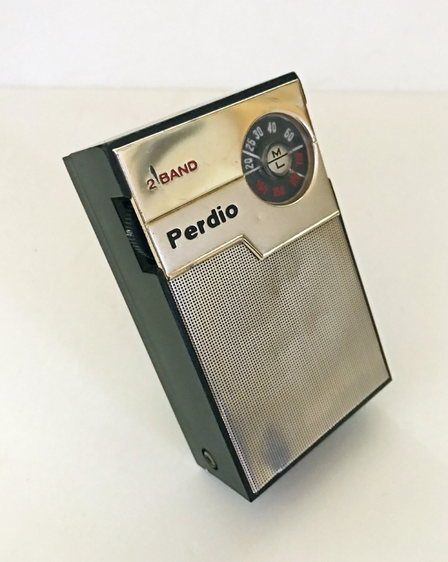 Great Britain: c.1963-66 Perdio shirtpocket radio