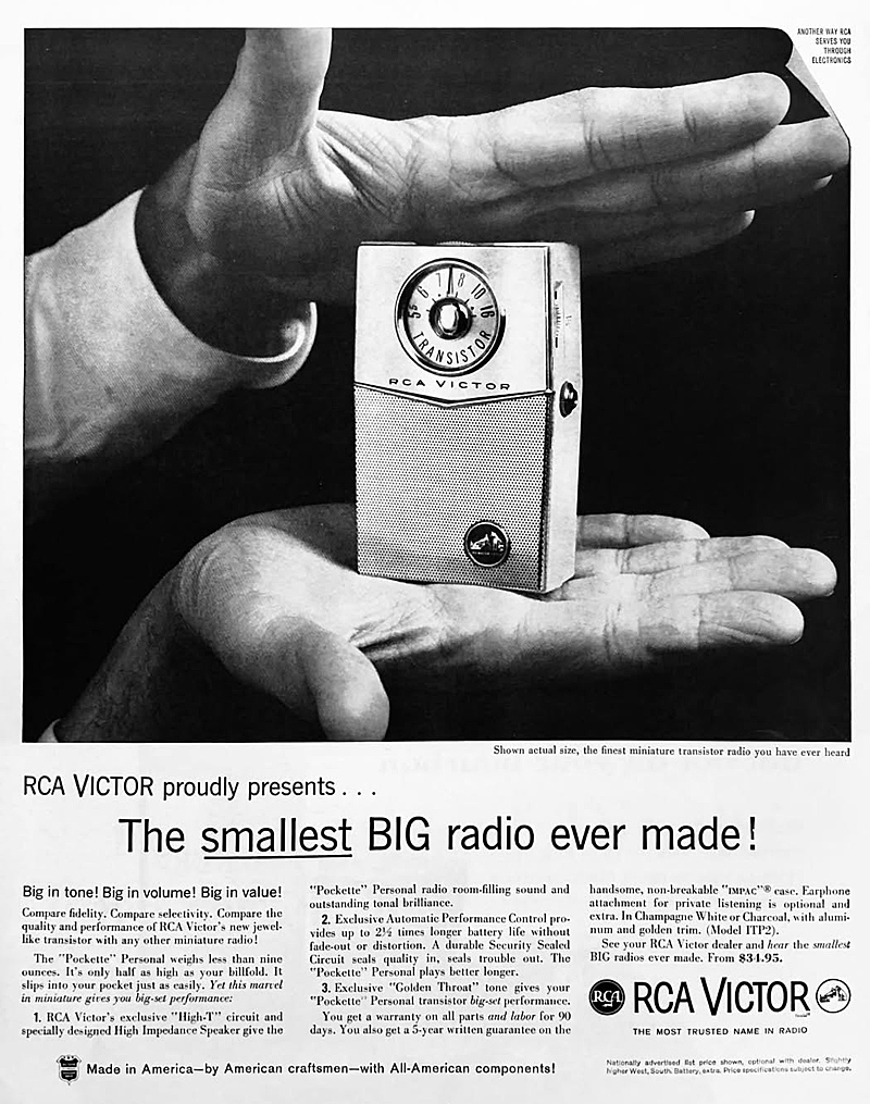 RCA Victor 1-TP-2E advertisement