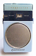 Continental TR-100 transistor radio